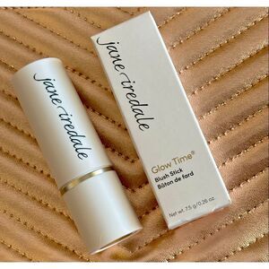 JANE IREDALE  - NIB Glow Time Blush Stick in "Balmy", Full Size 0.26 oz.